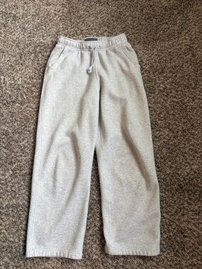 Abercrombie and Fitch Light Gray Casual Sweatpants - Comfortable Everyday Wear